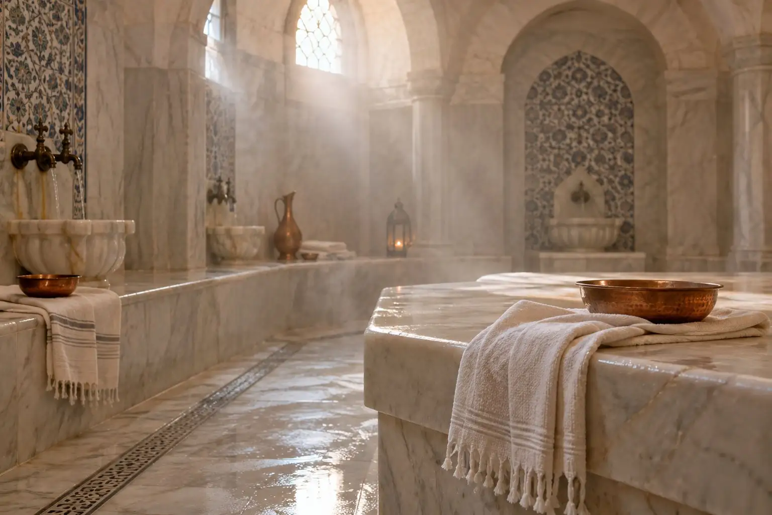 Hammam : bienfaits et déroulement d'une séance
